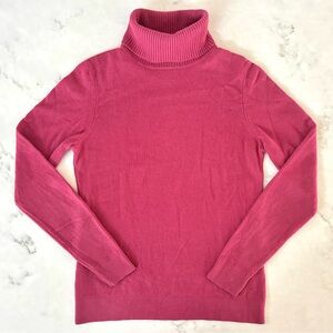 Ann Taylor 100% Cashmere Turtleneck Sweater Size XS